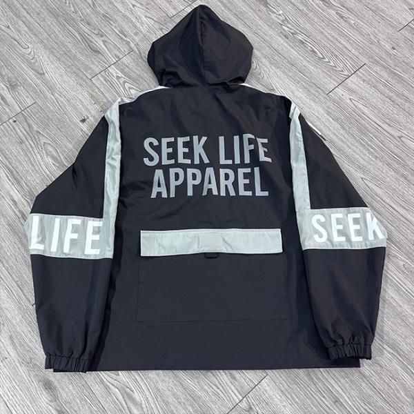 Custom Jacket Polyester Thermal Heat Transfer Printing Logo Winter Waterproof Outdoor Windbreaker Jacket Men