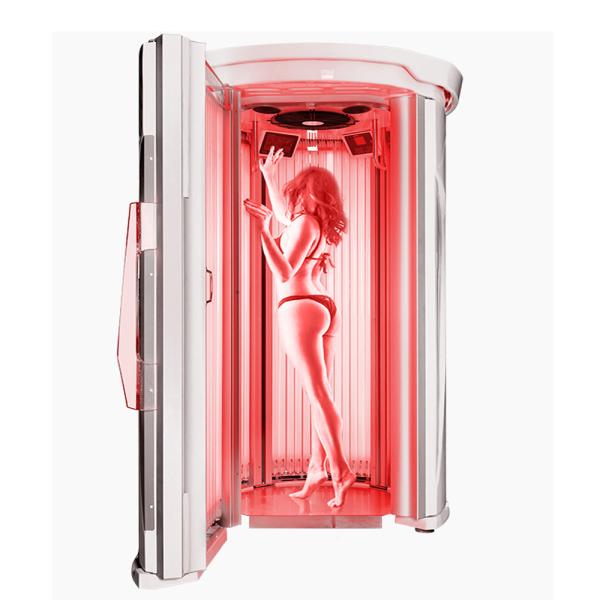 Hotsale Vertical Solarium Stand up Tanning Bed Indoor Sunbed Machine Down Home Tanning Bed Booth Taning Machine Solarium Sunbed for Skin Tanning
