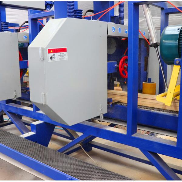 Вертикальная двойная лезвия лента деревянная режущая пила Машины пиломашина Вертикальная лента пила