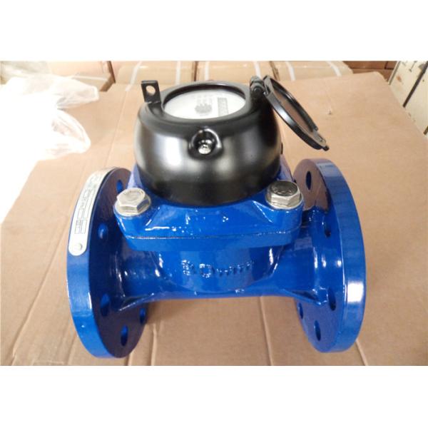 Vane Wheel Woltman Water Meter , Woltmann Commercial Water Meter LXLC-80B