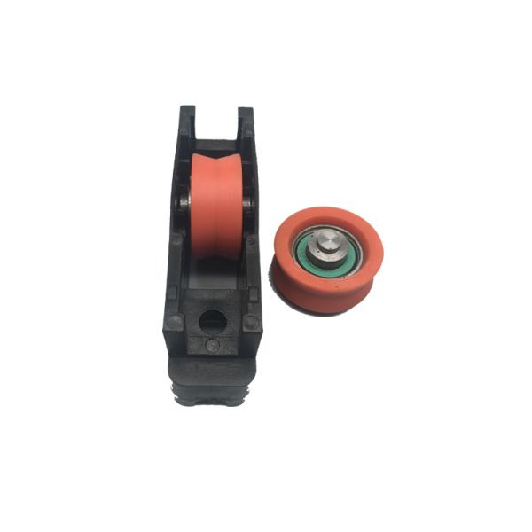 Jordan Palestine Single V Shape Nylon Pulley Wheel Nun-standard Bearing  Plastic Housing Sliding Door & Window Roller