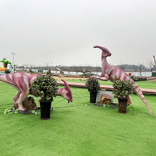Customizable Color Animatronic Dinosaur with Infrared Sensor Control and 12 Months After Service