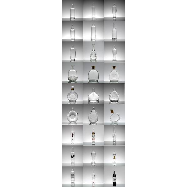 Customizable Limoncello Liquor Vodka Glass Bottle 750ml for Beverage Industry