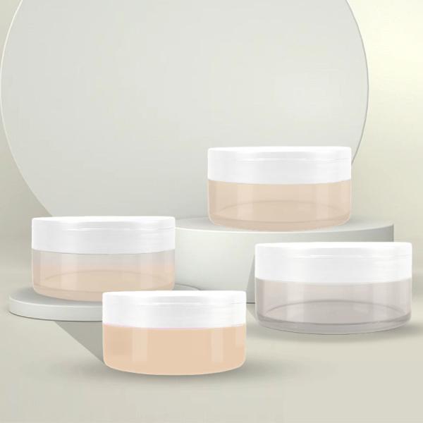 Eco-Friendly 250ml Hot Sale Cosmetic Cream Jar Feminine Wash Wash Gel Lotion Plastic Jar