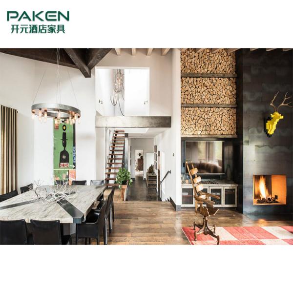 Подгоняйте современную комнату прожития Furniture&Western мебели виллы Америку