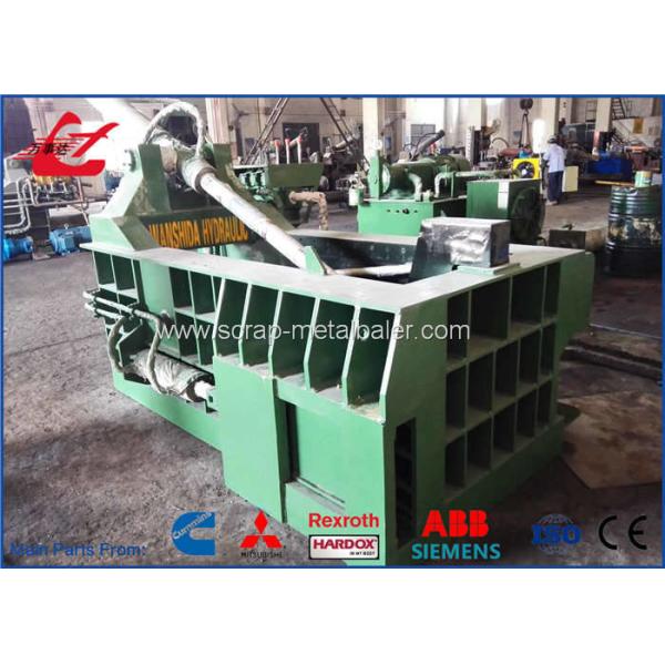 Aluminum Wires Scrap Metal Baler Machine For Steel Plants Recycling Companies
