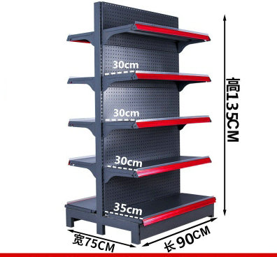 Multi-Function Steel Storage Display Unit with End Cap Gondola and Optional Features