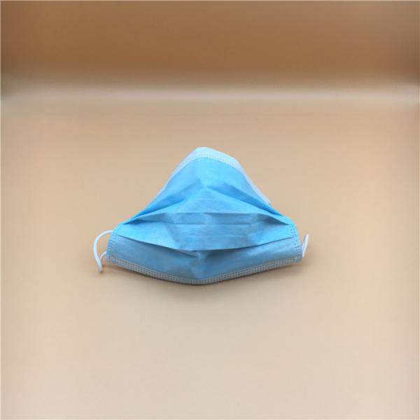 Hospital Mouth 3 Ply Non Woven Face Mask Good Coronavirus Resistance