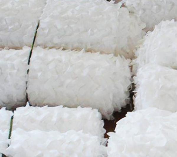 Fogo militar branco da rede de Camo da neve - retardador para a decoração do para-sol