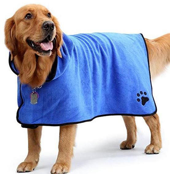 Собака хлопка ISO9001 суша купальный халат вещество-поглотителя халата сильный для котов