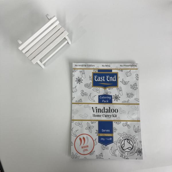 L'emballage de Kit Heat Seal Seasoning Spice de cari met en sac le dessus de tirette