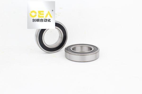 Steel Nylon Cage Deep Groove Ball Bearing 6203 Bore Dia 6mm