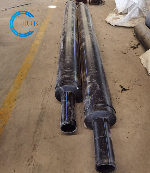 Труба HDPE поплавка собственной личности DN160 драгируя с пеной высокой плотности заполнила