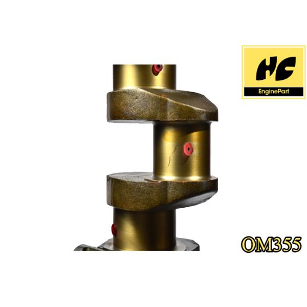 OM355 355 030 6801 Mercedes Car Parts , Diesel Engine Truck Crankshaft High Hardness
