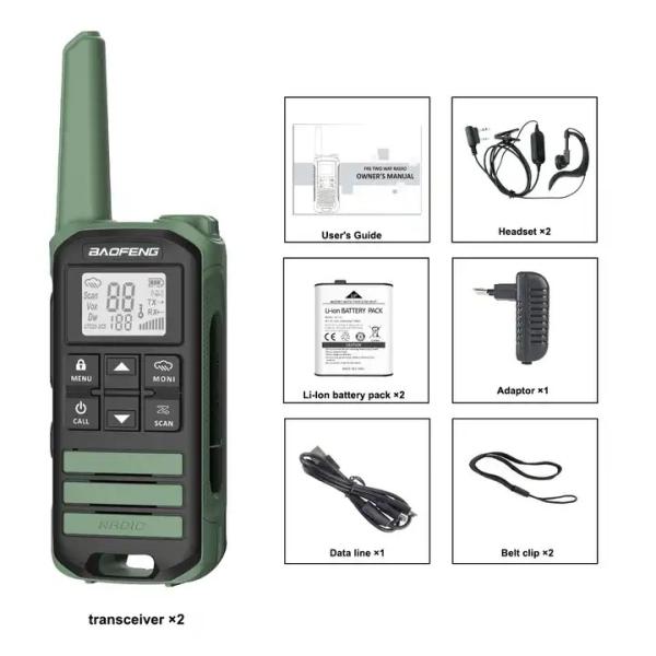 Practical 5KM Radio Walkie Talkie High Range Fr-22a Series Handheld