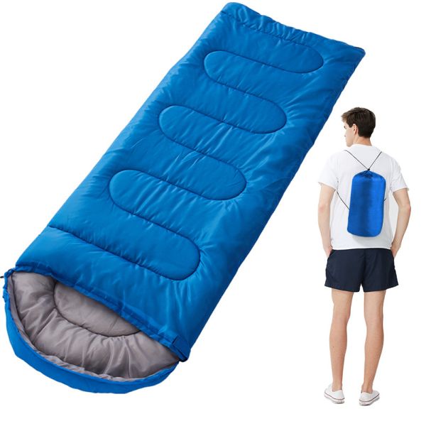 Sleeping Bag Camp Lite 2022 Outdoor Emergency Envelope Keep Warm Adult Hooded 3 Season Sleeping Bag for Camping Hiking