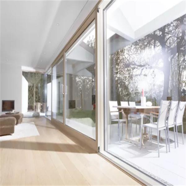 Minimalist Double Glazed Aluminum Lift Sliding Exterior Doors For Homes And Office