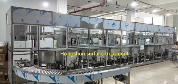 Hanging Type Ultrasonic Cleaning Line Wax Removal Automatic Ultrasonic Cleaner For Stainless Steel Kettle