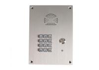 Ascenseur d'urgence sans fil Téléphone en acier inoxydable mains interphone gratuit