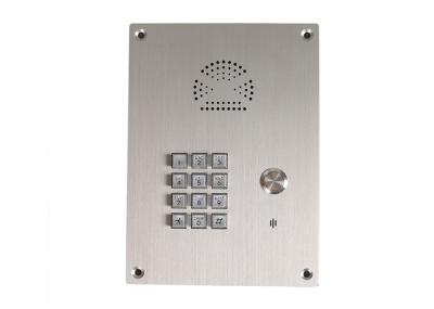 Stainless Steel Elevator Intercom Phones , Handsfree Hotline Emergency Phone IP55-IP65