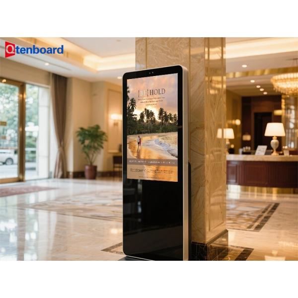 Qunmao Wholesale 4K Ultra HD Digital Signage with Cloud-Based CMS and Modular Design LCD Display Touch Screen Kiosk