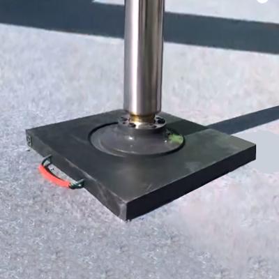 Custom Recycled UHMWPE Polymer Outrigger Pad For Crane Boom Truck