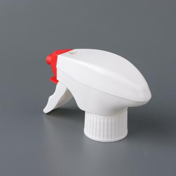 Sprayer à déclencheur en plastique professionnel 28 / 415 avec verrouillage pour enfants double capuchon pour emballage cosmétique personnalisable