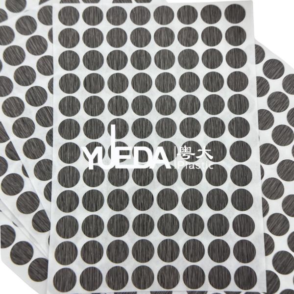 15MM Diameter Waterproof PVC Screw Cap Stickers Heat Resistant