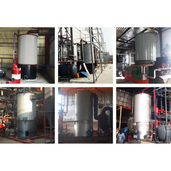 500KW Vertical Coal Fired Coil Type Thermal Oil Boiler For Synthetic Fiber Industry