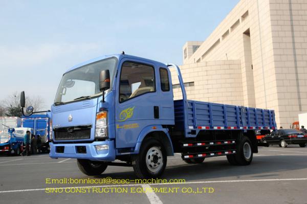 Euro 3 Light Duty Commercial Trucks 4x2 Light Cargo Truck Exhaust Brake