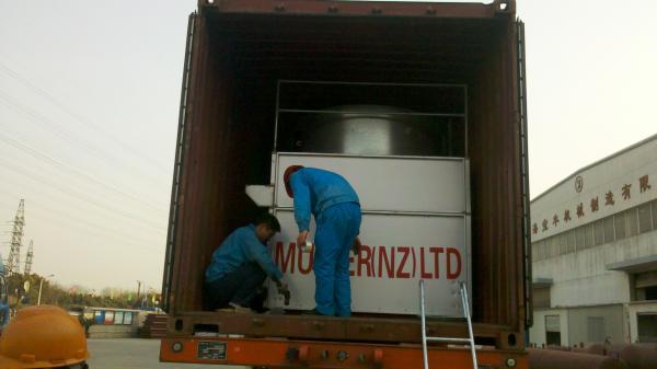 Eco Friendly Closed Cooling Tower System For Glass Manufacturing Industry