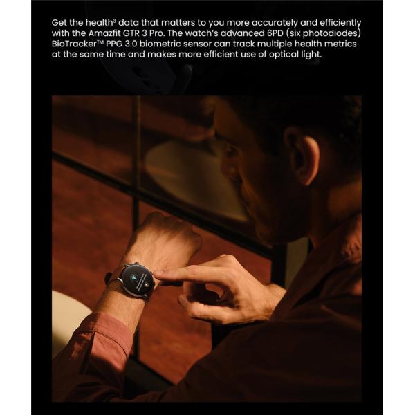 Newest Original Amazfit GTR 3 Pro GTR3 Pro Waterproof  Sleep Tracker SmartWatch Sport Watch Gtr3 Pro