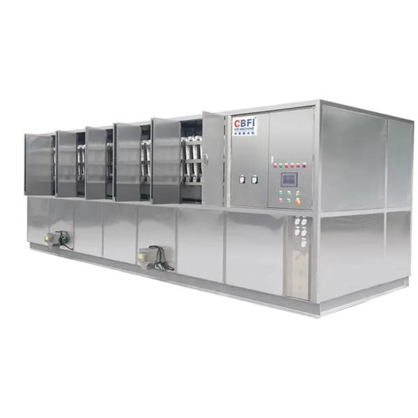 CV20000 20 тонн в день завод по производству кубиков льда полностью принят SUS304 нержавеющая сталь