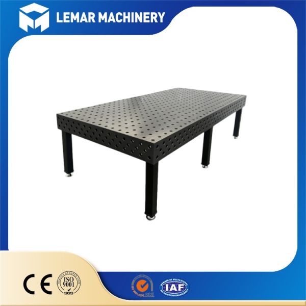 36" x 48" Fully welded/assembled fabrication table, fixture table