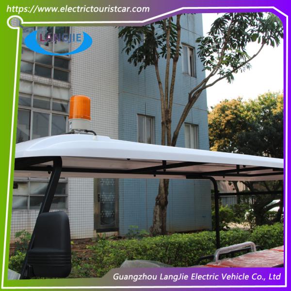 2 Seats + 1 Bed Multi Passenger Electric Ambulance Car 48V AC Motor For Park