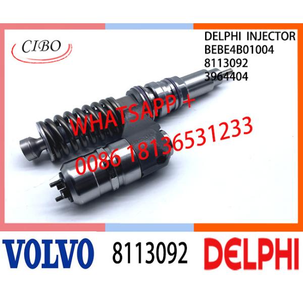 VOL 8113092 BEBE4B01004 3964404 Топливный двигатель Дизельный инжектор 8113092 BEBE4B01004 3964404 A0 для VOL FH12 (США)