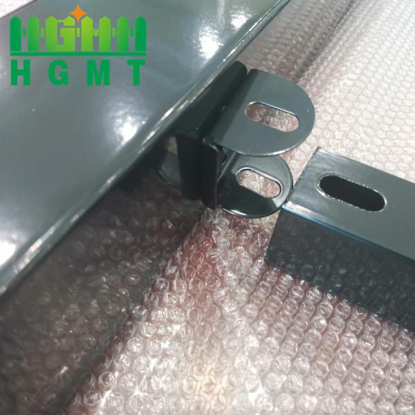 Clean Easy‑Wipe Tubular Steel Fence For Dusty Environment