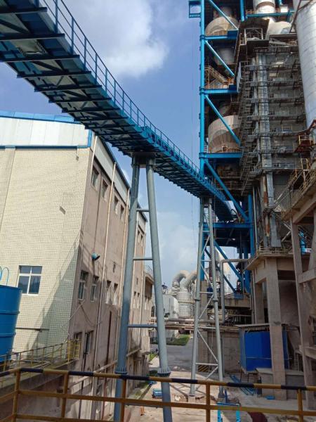 DG200 Pipe Conveyor for Industrial Solid Waste Handling