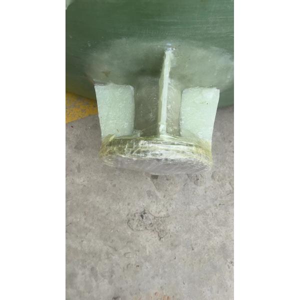 Очистка сточных вод 1800mm антисептикового бака для хранения Frp цилиндрического перекрестная обветренная