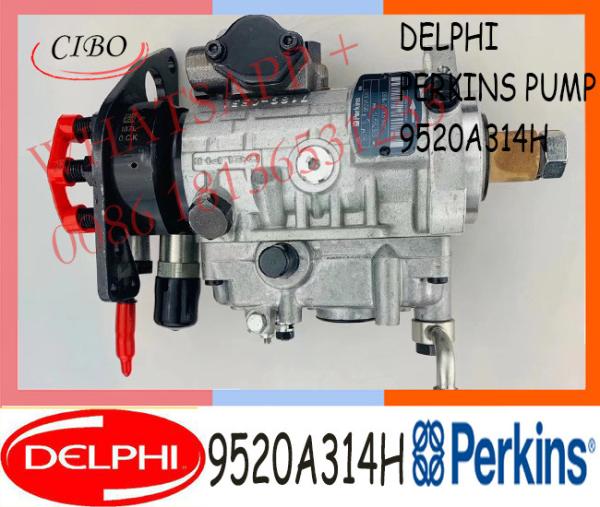 Injeção original 9520A314H 320/06940 Delphy Fuel Injection Pump de Diesel Fuel Pump da máquina escavadora