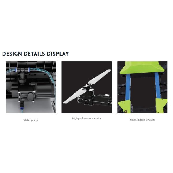 Série NV Drones de pulverização de vigilância de culturas de agricultura de precisão