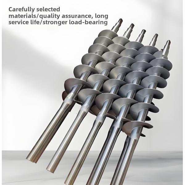 304 Stainless Steel Abrasion-Resistant Continuous Cold-Rolled Spiral Blade for Conveyor Systems