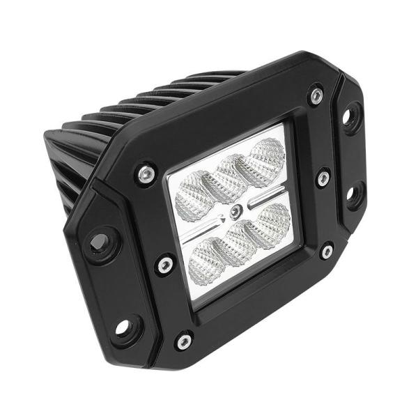 Lumière de travail LED imperméable à l'eau 18W Lumière de travail pour camion tracteur SUV ATV