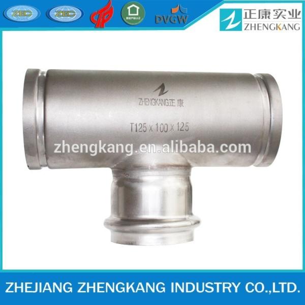 Round Head Stainless Steel Grooved Fittings 304 Ss Flexible Grooved Coupling
