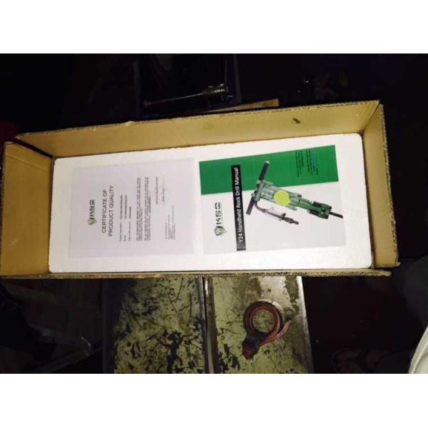 Plug holes drilling pneumatic air rock drill Hand Held Rock Drill Hammer YT28