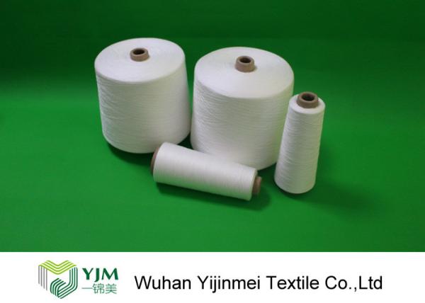 42/2 Raw White Bright Ring Spinning Polyester Yarn Paper Cone 1.67KG