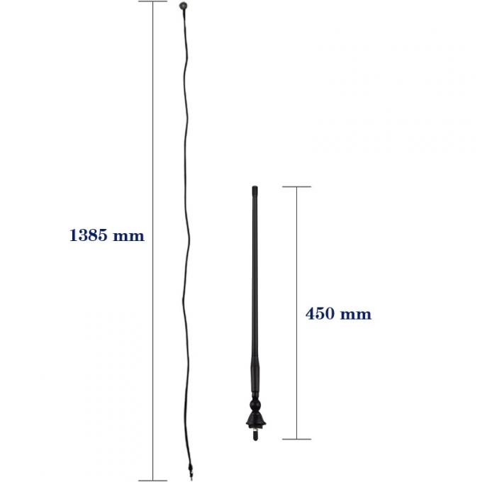 Waterproof Marine Car Antenna Rubber Duck Dipole Flexible Mast FM AM Antenna HT--C1277