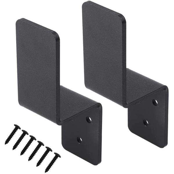 125 * 76 мм тяжелая сталь Черный Z-братс Поддержка балки для фиксации деревянной рамы на открытом воздухе