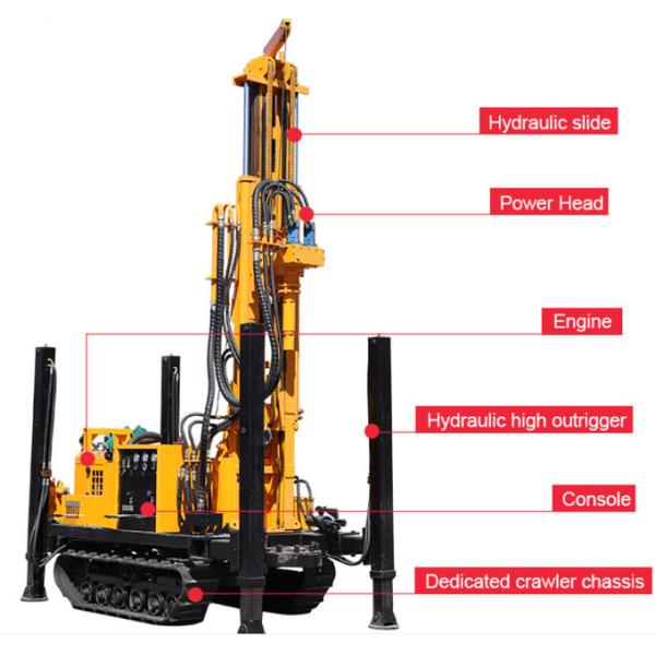 ST 180 Hydraulic Rock Drilling Machine Blasting Strong Equipment