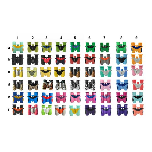 ODM OEM биноклей 8x21 10x22 6x21 детей FMC противоударный облегченный с патентом